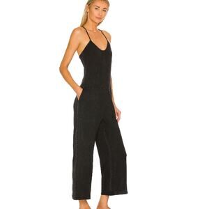 Beyond Yoga Breezy Jumpsuit Washed Black Small